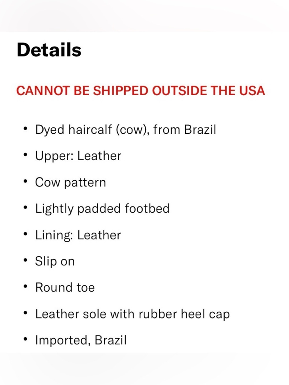 FARM Rio Monstera Heel Cow-Print Penny Loafers in Brown & Cream, NIB, Various - Picture 6 of 16